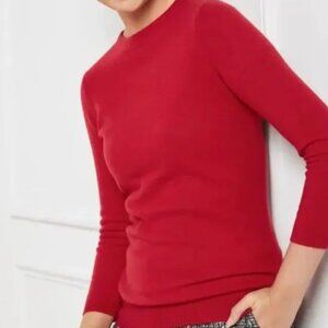 Talbots | 100% Cashmere Sweater "Audrey" in Red | Size XXLP (2X Petite)